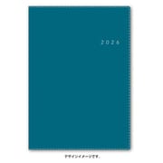 2026年1月始まり手帳 NOLTY（ノルティ） アクセスA5マンスリー月曜始まり（ディープブルー） 2026-6473