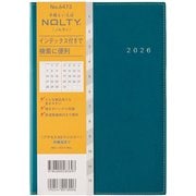 2026年1月始まり手帳 NOLTY(ノルティ) アクセスA5マンスリー月曜始まり(ディープブルー) 2026-6473