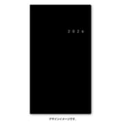 2026年1月始まり手帳 ウィークリー NOLTY（ノルティ） リスティ1（ブラック） 2026-6501