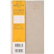2026年1月始まり手帳 ウィークリー NOLTY(ノルティ) ユー(ベージュ) 2026-6520