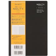 2026年1月始まり手帳 ウィークリー NOLTY(ノルティ) ティオA5レフト(ブラック) 2026-6812