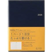 2026年1月始まり手帳 NOLTY(ノルティ) メモリー2(ネイビー) 2026-7121