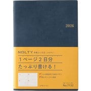 2026年1月始まり手帳 NOLTY（ノルティ） メモリー3（ブルー） 2026-7132