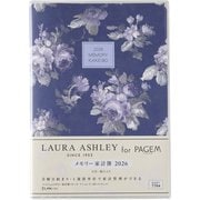 2026年1月始まり PAGEM by NOLTY ペイジェムメモリー家計簿(ローラアシュレイ)B5(ヴィオレッタ) 2026-7704