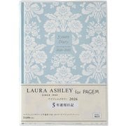2026年1月始まり PAGEM by NOLTY ペイジェムメモリー5年連用(日記)A5ローラアシュレイ(タットン) 2026-8633