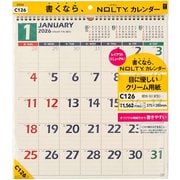 2026年1月始まり NOLTY(ノルティ) カレンダー壁掛(B3変型) 2026-C126