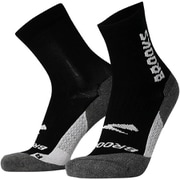ゴーストクルー ユニセックス ランニングウェア ソックス ブラック（BLK） Mサイズ（24-26.5cm） BAU4950