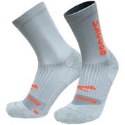 ゴーストクルー ユニセックス ランニングウェア ソックス グレー（GRY） Mサイズ（24-26.5cm） BAU4950