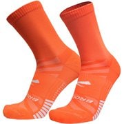 ゴーストクルーライトクルー ユニセックス ランニングウェア ソックス オレンジ（OR） Mサイズ（24-26.5cm） BAU5220