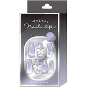 マグネットネイルチップ バレリーナ オーロラパープル 06069