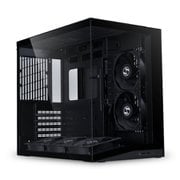 コンパクトデュアルチャンバー構造ケース ブラック O11D MINI V2 FLOW BK