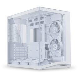 コンパクトデュアルチャンバー構造ケース ホワイト O11D MINI V2 FLOW WT