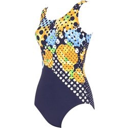 フルシェイプ水着（ワンピース） レディース 水着 YE 13号Lサイズ SWO511