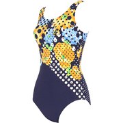 フルシェイプ水着(ワンピース) レディース 水着 YE 13号Lサイズ SWO511