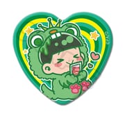 SYNC-OSMT2HKB-MC おそ松さん ハート型缶バッジ 第2弾 チョロ松