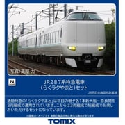 97636 Nゲージ 完成品 JR 287系特急電車（らくラクやまと）セット [鉄道模型]