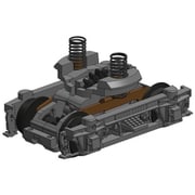 6828 Nゲージ 補修用パーツ DT12形動力台車（黒車輪） [鉄道模型用パーツ]