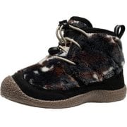 ハウザーツーチャッカウォータープルーフ キッズ 防寒ブーツ BLACK/STAR WHITE US13(19.5cm) 1031038