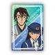 名探偵コナン スクエア型 缶バッジ Vol. 4 羽田秀吉＆宮本由美
