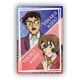 名探偵コナン スクエア型 缶バッジ Vol. 4 工藤優作＆工藤有希子
