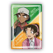 名探偵コナン スクエア型 缶バッジ Vol. 4 服部平次＆遠山和葉