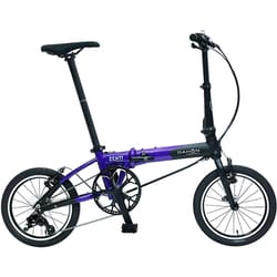 折りたたみ自転車 tbm rugged 16（ティービーエム ラギッド16） 16インチ 外装3段 Imperial Purple KAA633