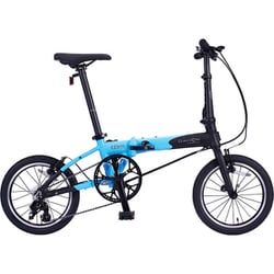 折りたたみ自転車 tbm rugged 16（ティービーエム ラギッド16） 16インチ 外装3段 Sky KAA633