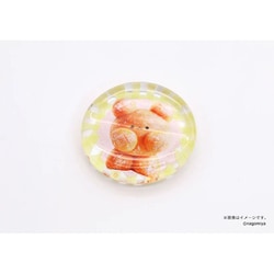 なごみ屋の世界 ガラスのお箸置き うさぎのドーナツ ふんわりホイップ