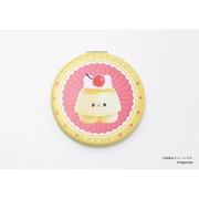 なごみ屋の世界 コンパクトミラー クリームみみのプリンちゃん カスタードプリン