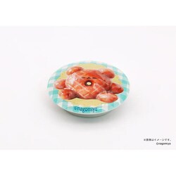 なごみ屋の世界 ガラスマグネット うさぎのドーナツ しゃりりシュガー