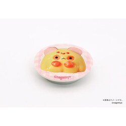 なごみ屋の世界 ガラスマグネット おむむん スマイル