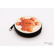なごみ屋の世界 ミニウォレットポーチ うさぎのドーナツ ふんわりカスタード