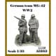 AR35103 1/35 WWII ドイツ 冬季装備のMG42機関銃チームセット 2体入 [組立式プラスチックモデル]