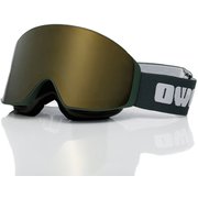 フォーカス スキー スノーボード ゴーグル 眼鏡対応 カーキ