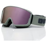 エイム スキー スノーボード ゴーグル 眼鏡対応 ライトグレイ