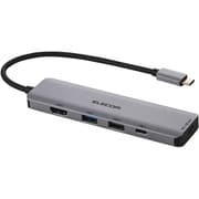 USB Type-C ドッキングステーション 5-in-1 4K HDMI PD充電 シルバー DST-050BP1SV