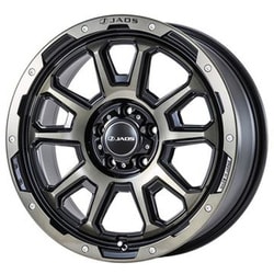 ADAMAS BL5 18x7.5J+35 5H114.3 スモークポリッシュブラック B900C876SPB