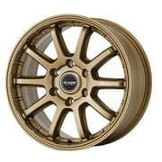 TRIBE CROSS 18×8.5J+55 6H139.7 チタニウムゴールド B952885TGD