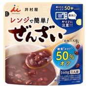 レンジで簡単糖質・カロリー50%オフぜんざい 140g