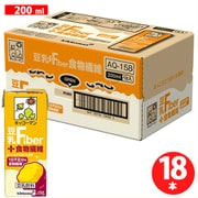 豆乳+食物繊維 200ml×18本