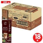 クラフトソイ ソイラテ ほろにがエスプレッソ 200ml×18本