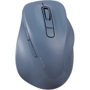 Bluetooth マウス 無線 静音 抗菌 5ボタン Lサイズ 医師監修 EX-G ブルー M-XGL30BBSKCBU