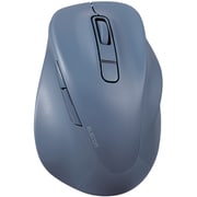 Bluetooth マウス 無線 静音 抗菌 5ボタン Mサイズ 医師監修 EX-G ブルー M-XGM30BBSKCBU