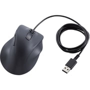 有線マウス 静音 抗菌 5ボタン Sサイズ 医師監修 EX-G ブラック M-XGS30UBSKCBK