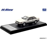 HS522WH 1/43 Toyota COROLLA LEVIN 2dr GT APEX （1983） ハイテックツートン [レジンキャストミニカー]