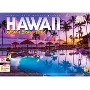 A-06 『ハワイ Aloha Story』 2026年 [カレンダー 壁掛け 風景 300×420mm 透明ホルダー付]