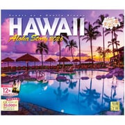 D-02 『ハワイ Aloha Story 小型サイズ』 2026年 [カレンダー 壁掛け 風景 小型 210×245mm 丸穴タイプ]