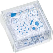 透明スタンプ「氷印」 大サイズ ニュアンス CLSA33-001