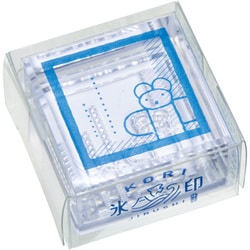 透明スタンプ「氷印」 大サイズ マドベ CLSA33-004