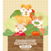 LM356 [【限定】 メモパッド おやさい ハム太郎]